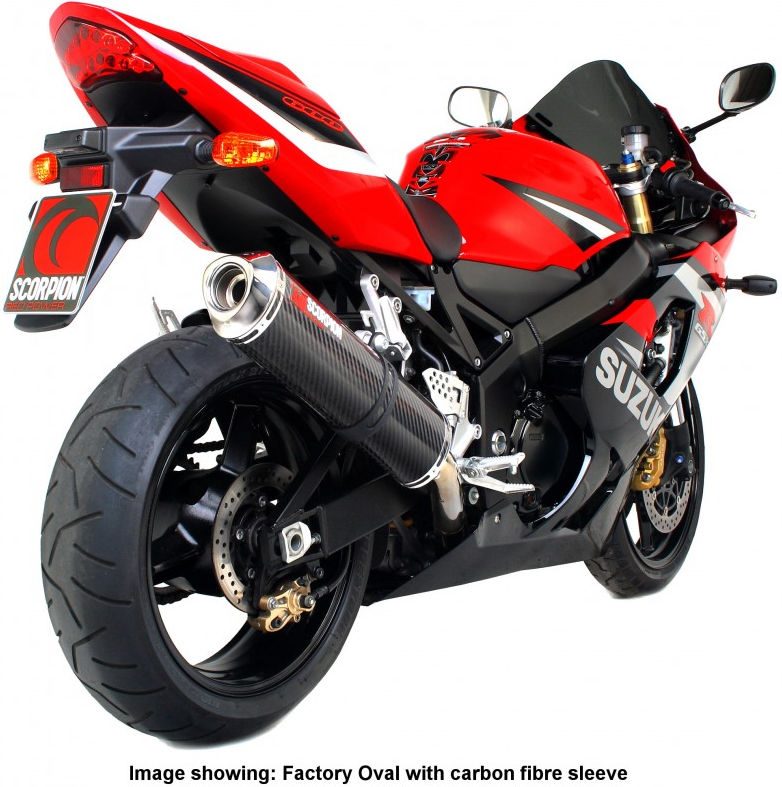 Scorpion Mufflers Factory Oval Slip-on Polished Stainless Steel Sleeve | ESI72SEO