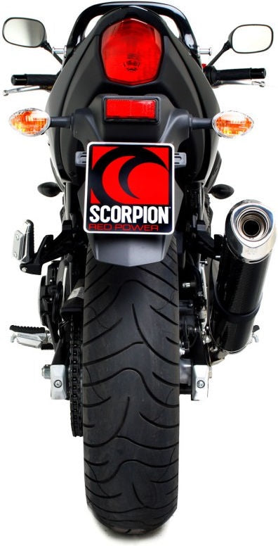 Scorpion Mufflers Factory Oval Slip-on Carbon Fibre Sleeve | ESI98CEO
