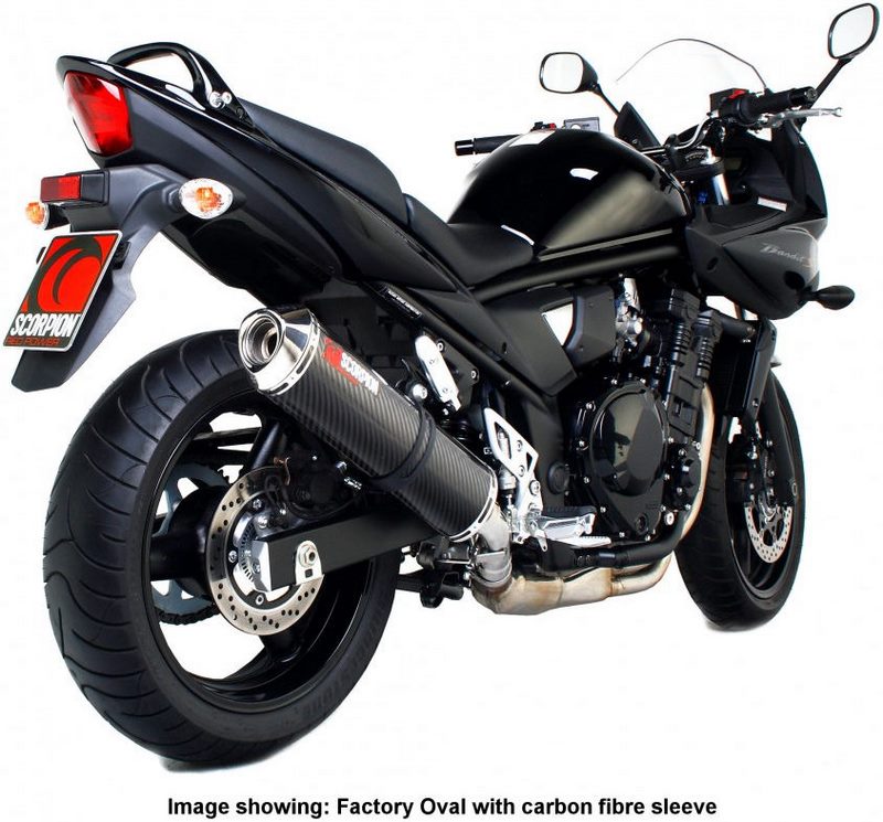 Scorpion Mufflers Factory Oval Slip-on Polished Stainless Steel Sleeve | ESI98SEO