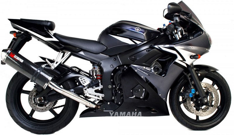 Scorpion Mufflers Factory Oval Slip-on Carbon Fibre Sleeve | EYA68CEO