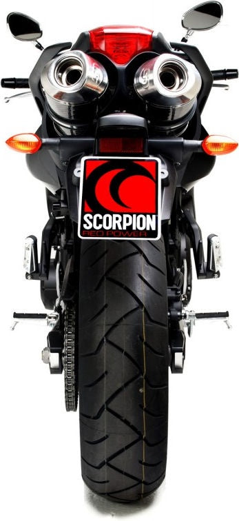 Scorpion Mufflers Factory Oval Slip-on (Pair) Carbon Fibre Sleeve | EYA70CEO