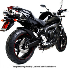 Scorpion Mufflers Factory Oval Slip-on (Pair) Polished Stainless Steel Sleeve | EYA70SEO