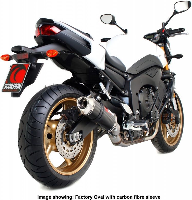 Scorpion Mufflers Factory Oval Slip-on Polished Stainless Steel Sleeve | EYA87SEO