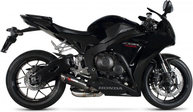 Scorpion Mufflers RP1-GP Slip-on Carbon Fibre Sleeve. Does not fit US or Japanese models. | HA1003CEM