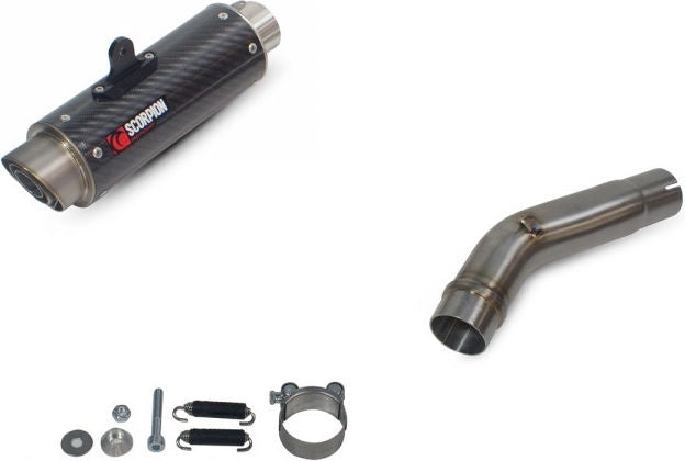 Scorpion Mufflers RP1-GP Slip-on Carbon Fibre Sleeve | HA1007CEM