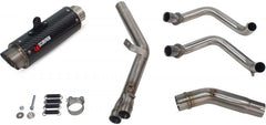 Scorpion Mufflers RP1-GP Full System Carbon Fibre Sleeve | HA1007SYSCEM