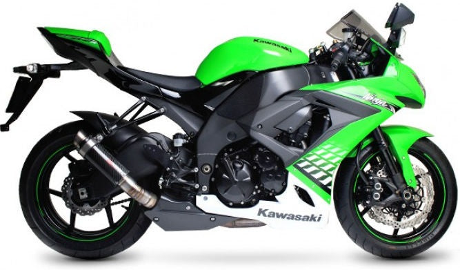 Scorpion Mufflers RP1-GP Slip-on Carbon Fibre Sleeve | KA1000CEM