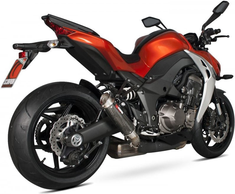 Scorpion Mufflers RP1-GP Slip-on (Pair) Carbon Fibre Sleeve | KA1008CEM