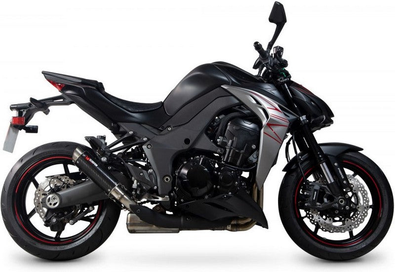 Scorpion Mufflers RP1-GP Slip-on (Pair) Carbon Fibre Sleeve (NON EU HOMOLOGATED) | KA1018CEM