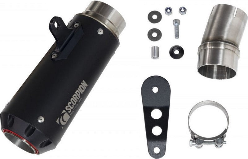 Scorpion Mufflers Red Power Slip-on, Black Ceramic Coated Sleeve (NON EU HOMOLOGATED) | PBM80BCER