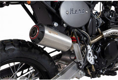 Scorpion Mufflers Red Power Slip-on Brushed Stainless Steel Sleeve | PBT100SEO