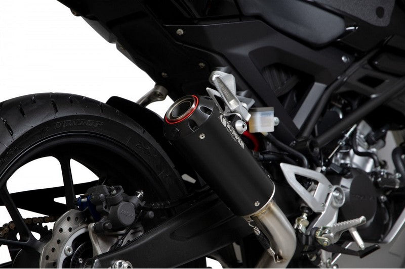 Scorpion Mufflers Red Power Full System Black Ceramic Coated Sleeve (NON EU HOMOLOGATED) | PHA183SYSBCER