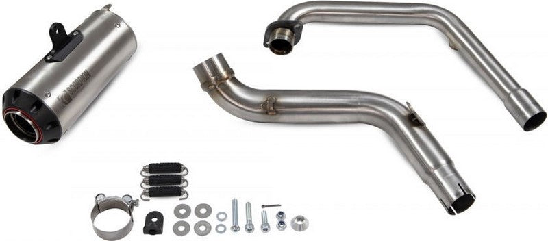 Scorpion Mufflers Red Power Full System Brushed Stainless Steel Sleeve (NON EU HOMOLOGATED) | PHA183SYSSEO