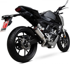 Scorpion Mufflers Red Power Full System Brushed Stainless Steel Sleeve (NON EU HOMOLOGATED) | PHA183SYSSEO