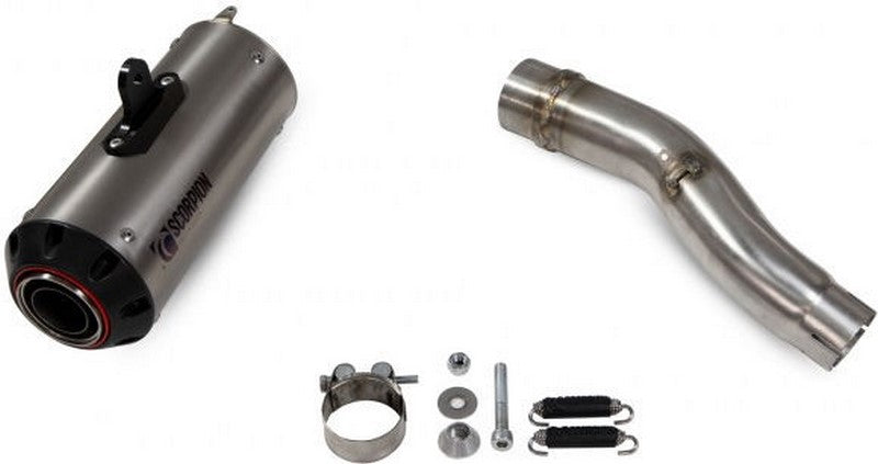 Scorpion Mufflers Red Power Slip-on Titanium Sleeve | PHA186TEO
