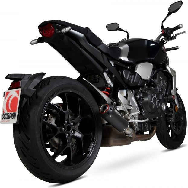 Scorpion Mufflers Red Power Slip-on Black Ceramic Coated Sleeve (NON EU HOMOLOGATED) | PHA187BCER
