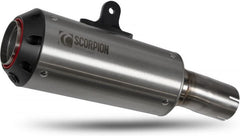 Scorpion Mufflers Red Power Slip-on Brushed Stainless Steel Sleeve (NON EU HOMOLOGATED) | PHA187SEO