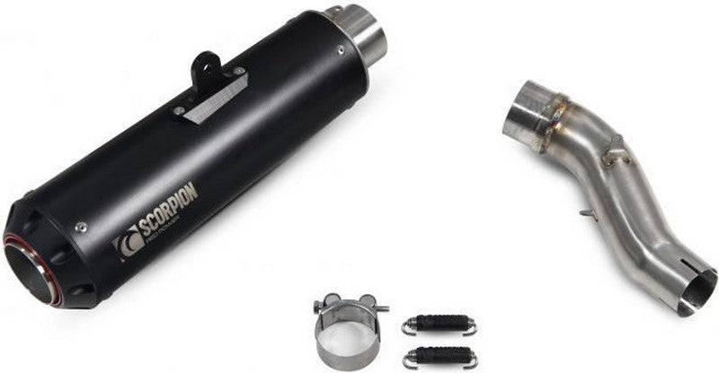 Scorpion Mufflers Red Power Slip-on Black Ceramic Coated Sleeve | PHA191BCER