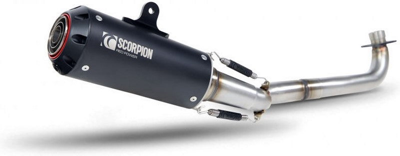 Scorpion Mufflers Red Power Full System Black Ceramic Coated Sleeve | PHA192SYSBCER