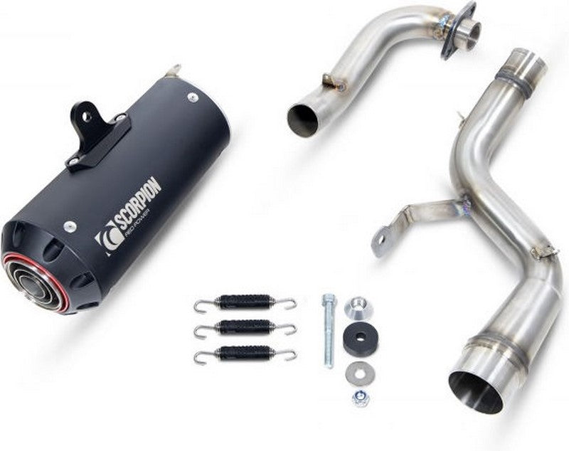 Scorpion Mufflers Red Power Full System Black Ceramic Coated Sleeve | PHA192SYSBCER