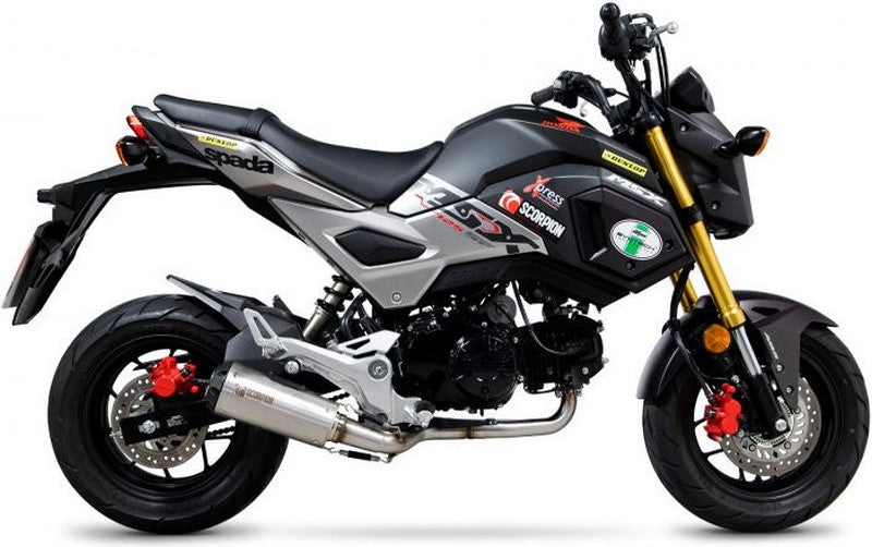 Scorpion Mufflers Red Power Full System Brushed Stainless Steel Sleeve | PHA192SYSSEO