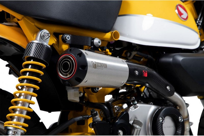 Scorpion Mufflers Red Power Full System Brushed Stainless Steel Sleeve | PHA193SYSSEO