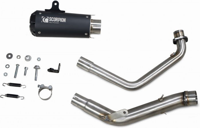 Scorpion Mufflers Red Power Full System Black Ceramic Coated Sleeve | PHA198SYSBCER