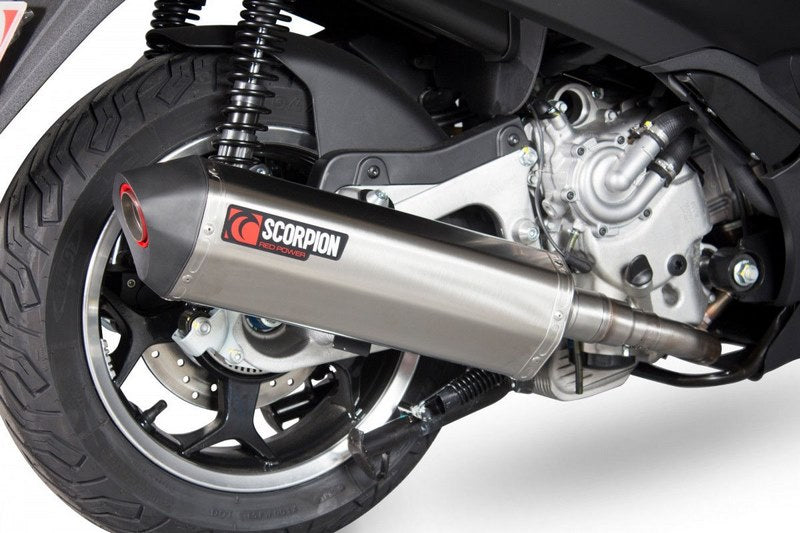 Scorpion Mufflers Serket Parallel Slip-on Brushed Stainless Steel Sleeve | PI180SEO