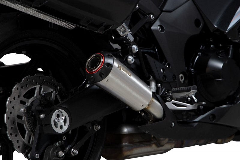 Scorpion Mufflers Red Power Slip-on (Pair) Brushed Stainless Steel Sleeve (NON EU HOMOLOGATED) | PKA108SEO