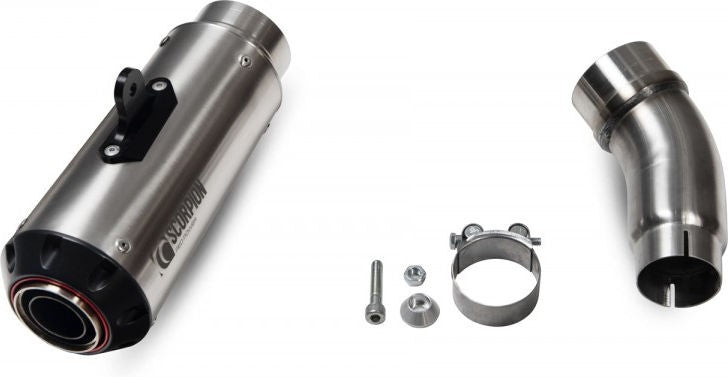Scorpion Mufflers Red Power Slip-on Brushed Stainless Steel Sleeve (NON EU HOMOLOGATED) | PKA113SEO