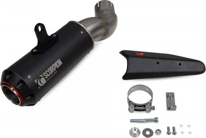 Scorpion Mufflers Red Power Slip-on Black Ceramic Coated Sleeve (NON EU HOMOLOGATED) | PKA114BCER