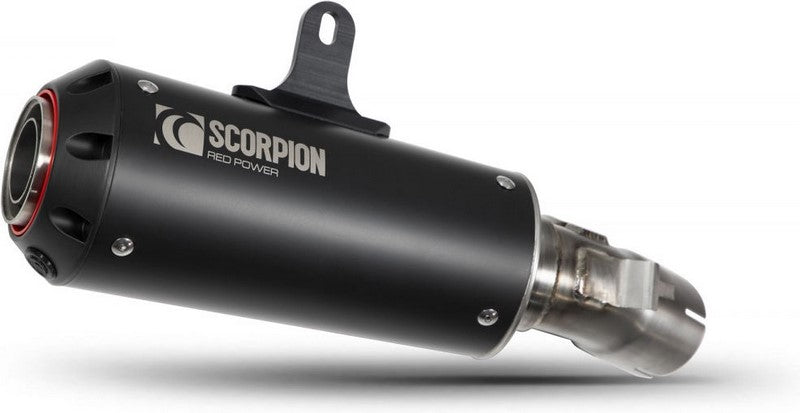 Scorpion Mufflers Red Power Slip-on Black Ceramic Coated Sleeve (NON EU HOMOLOGATED) | PKA123BCER