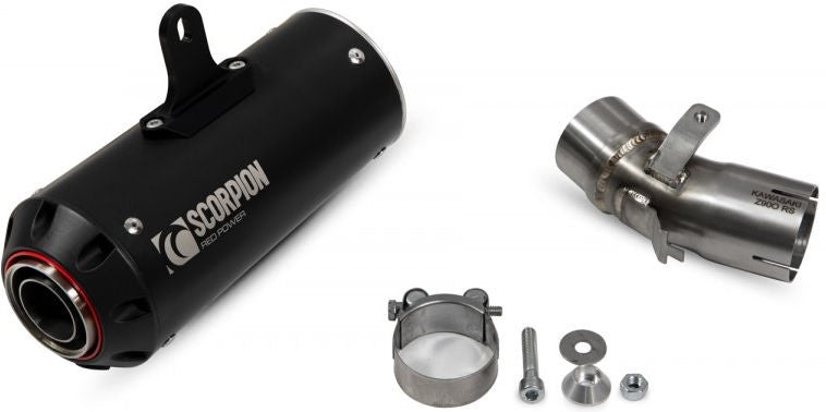 Scorpion Mufflers Red Power Slip-on Black Ceramic Coated Sleeve (NON EU HOMOLOGATED) | PKA123BCER