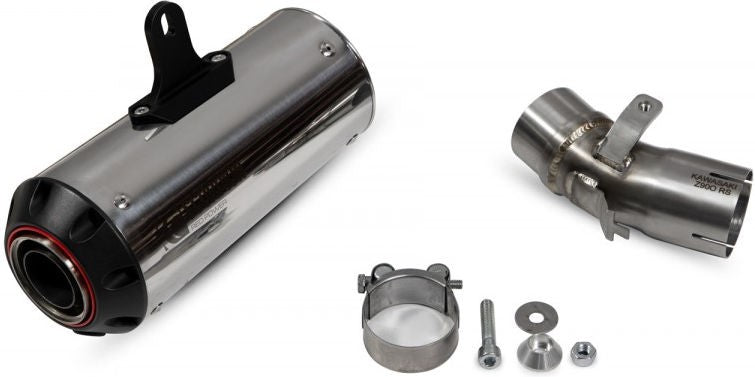 Scorpion Mufflers Red Power Slip-on Polished Stainless Steel Sleeve (NON EU HOMOLOGATED) | PKA123SEO