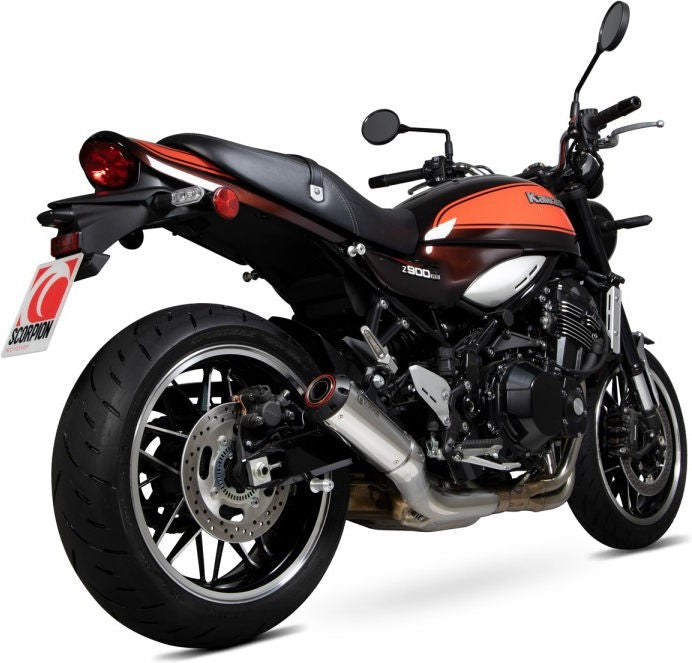 Scorpion Mufflers Red Power Slip-on Polished Stainless Steel Sleeve (NON EU HOMOLOGATED) | PKA123SEO