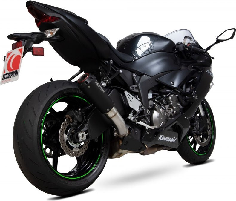 Scorpion Mufflers Red Power Slip-on Black Ceramic Coated Sleeve (NON EU HOMOLOGATED) | PKA129BCER