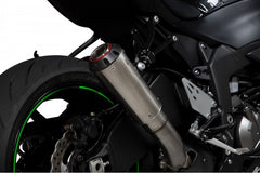 Scorpion Mufflers Red Power Slip-on Brushed Stainless Steel Sleeve (NON EU HOMOLOGATED) | PKA129SEO