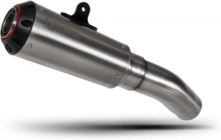 Scorpion Mufflers Red Power Slip-on Brushed Stainless Steel Sleeve (NON EU HOMOLOGATED) | PKA129SEO