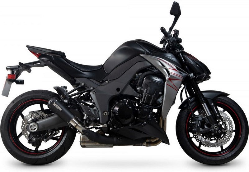 Scorpion Mufflers Red Power Slip-on (Pair) Black Ceramic Coated Sleeve (NON EU HOMOLOGATED) | PKA131BCER