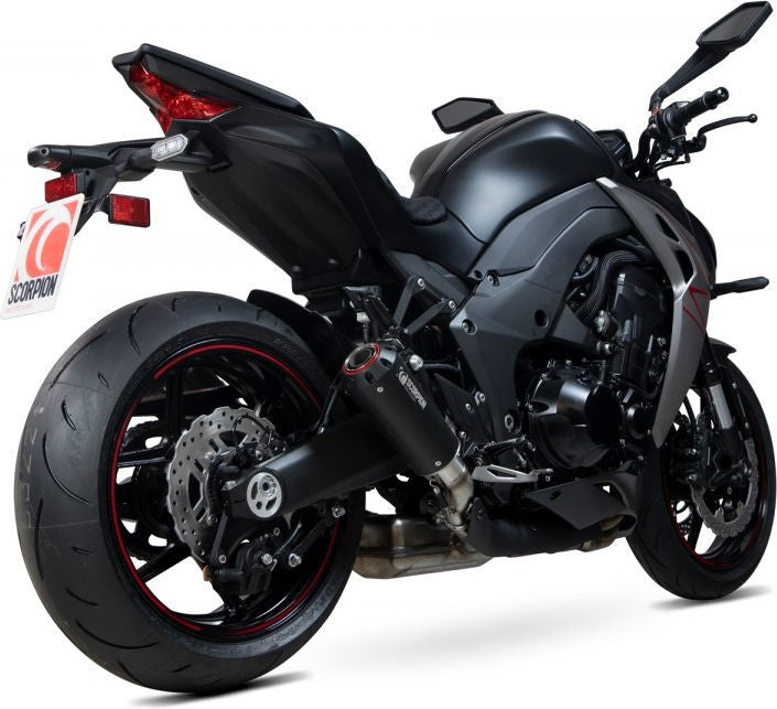 Scorpion Mufflers Red Power Slip-on (Pair) Black Ceramic Coated Sleeve (NON EU HOMOLOGATED) | PKA131BCER
