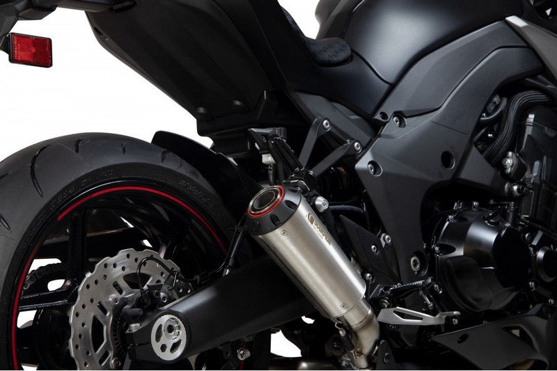 Scorpion Mufflers Red Power Slip-on (Pair) Brushed Stainless Steel Sleeve (NON EU HOMOLOGATED) | PKA131SEO