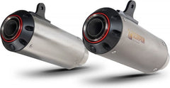 Scorpion Mufflers Red Power Slip-on (Pair) Titanium Sleeve (NON EU HOMOLOGATED) | PKA131TEO