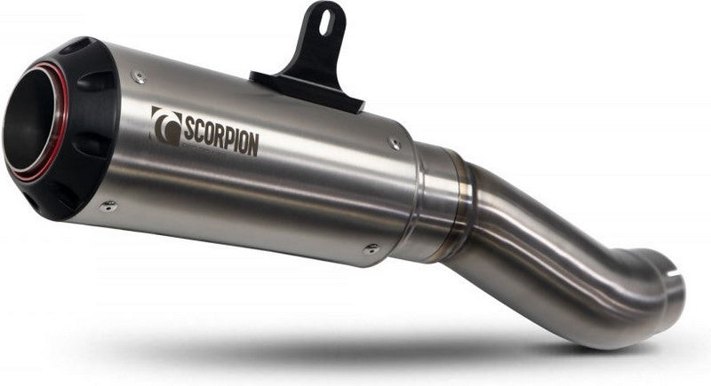 Scorpion Mufflers Red Power Slip-on Brushed Stainless Steel Sleeve (NON EU HOMOLOGATED) | PKA135SEO