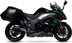 Scorpion Mufflers Red Power Slip-on Black Ceramic Coated Sleeve. Fits with panniers (NON EU HOMOLOGATED) | PKA137BCER