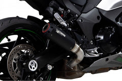 Scorpion Mufflers Red Power Slip-on Black Ceramic Coated Sleeve. Fits with panniers (NON EU HOMOLOGATED) | PKA137BCER