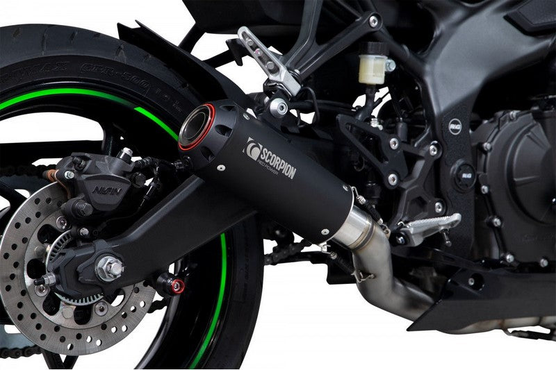 Scorpion Mufflers Red Power Full System  Black Ceramic Coated Sleeve (NON EU HOMOLOGATED) | PKA140SYSBCER
