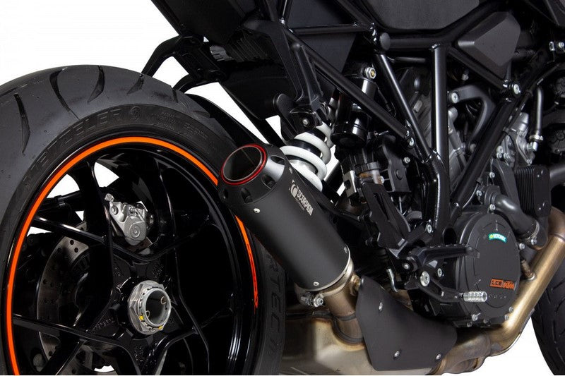 Scorpion Mufflers Red Power Slip-on Black Ceramic Coated Sleeve (NON EU HOMOLOGATED) | PKT90BCER