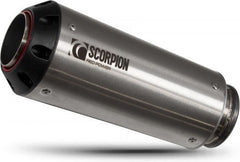 Scorpion Mufflers Red Power Slip-on Brushed Stainless Steel Sleeve (NON EU HOMOLOGATED) | PKT90SEO