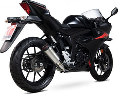 Scorpion Mufflers Red Power Full System Brushed Stainless Steel Sleeve (NON EU HOMOLOGATED) | PSI121SEO