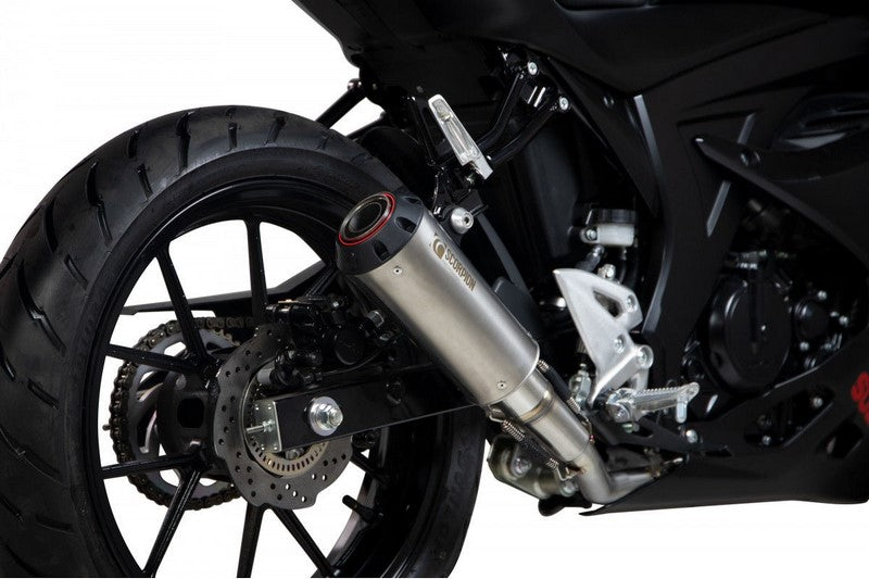 Scorpion Mufflers Red Power Full System Titanium Sleeve (NON EU HOMOLOGATED) | PSI121TEO
